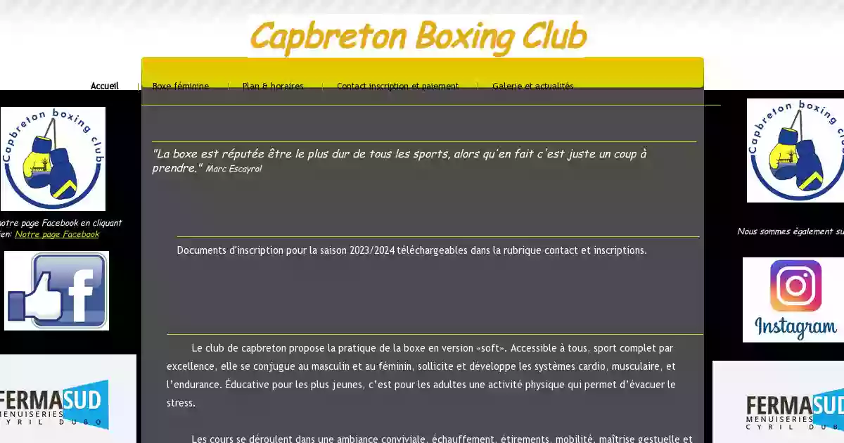 Capbreton Boxing Club