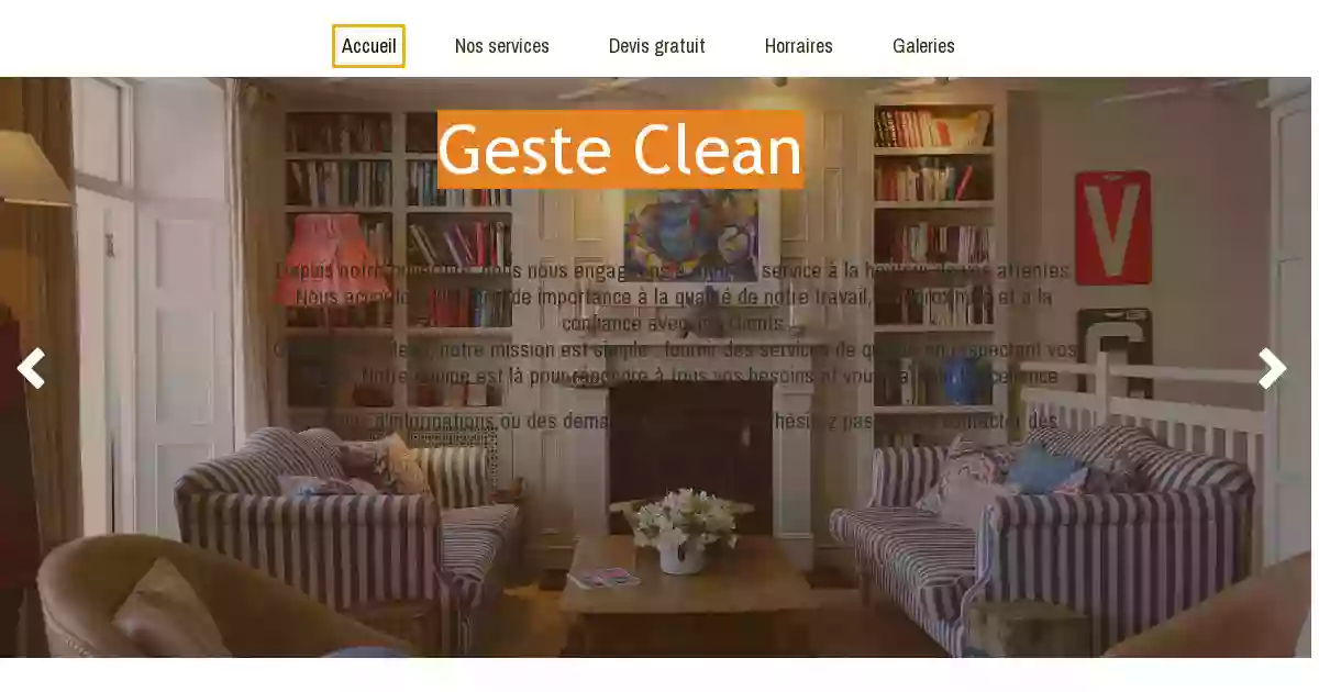 Geste clean