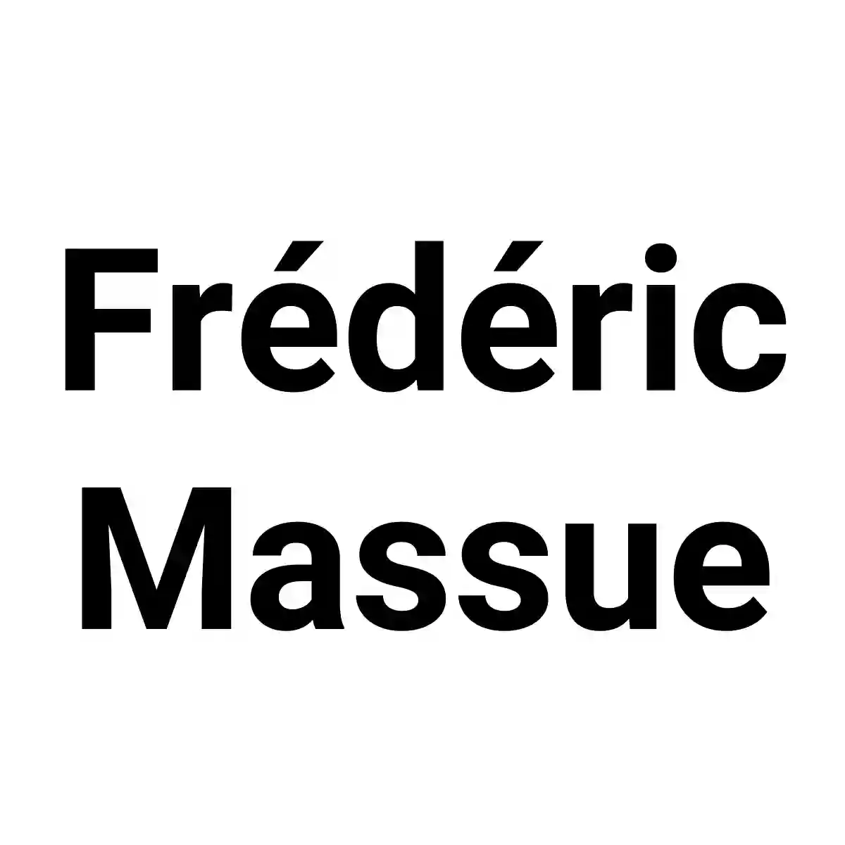 MASSUE FRÉDÉRIC