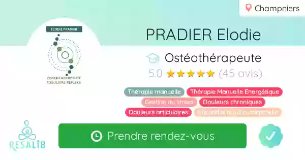 ELODIE PRADIER OSTEOTHERAPEUTE