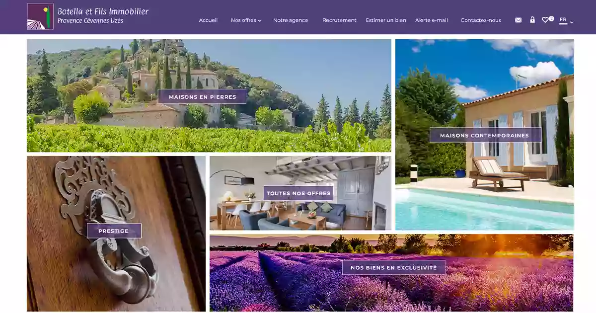 Botella et fils immobilier depuis 1989 - Provence Cévennes Immobilier