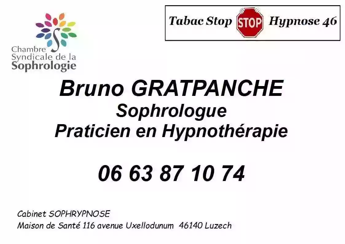 Bruno GRATPANCHE Tabac Stop Hypnose 46 Luzech