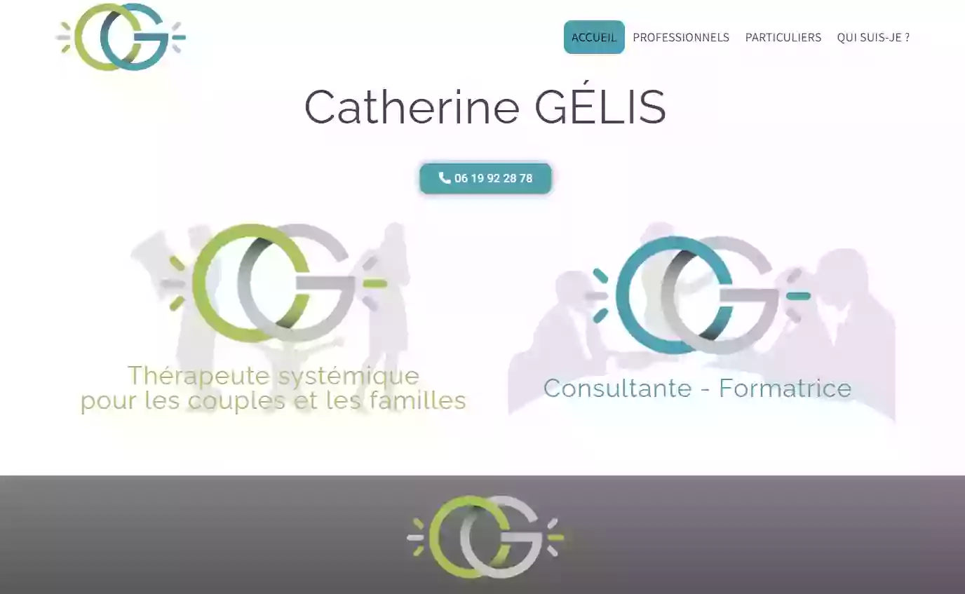Catherine Gélis - Thérapie couple & famille - Consultante formatrice