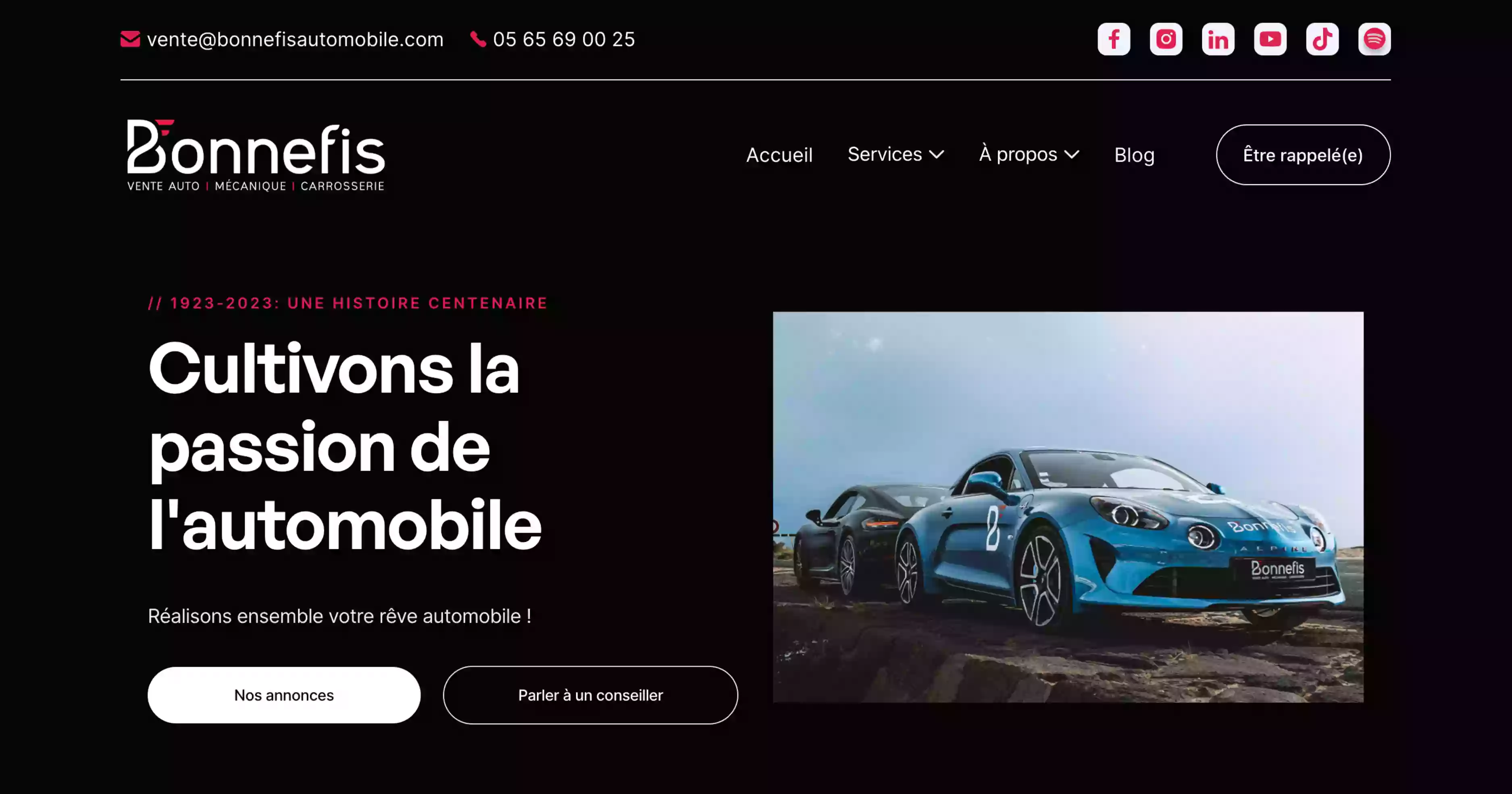 Bonnefis Automobile - Centre de vente