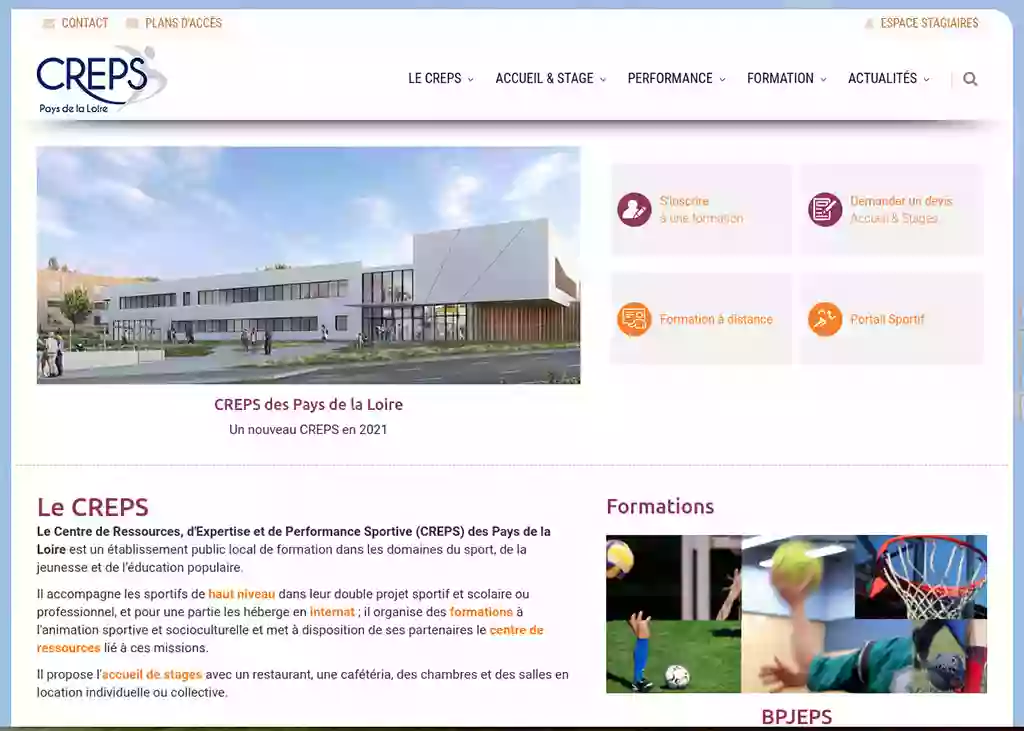 CREPS - Centre de Ressources, d'Expertise et de Performance Sportives