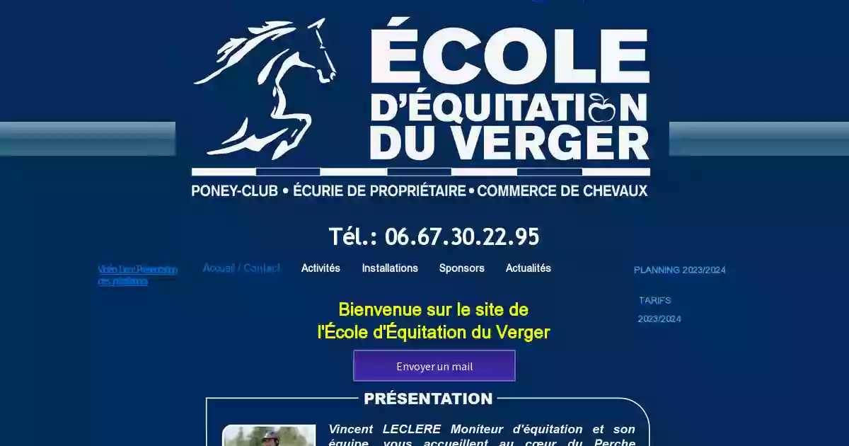 École D'équitation du Verger