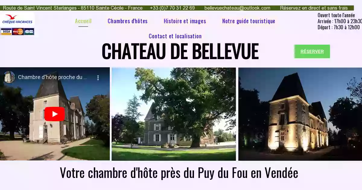 Château de Bellevue - Chambres d'hôtes