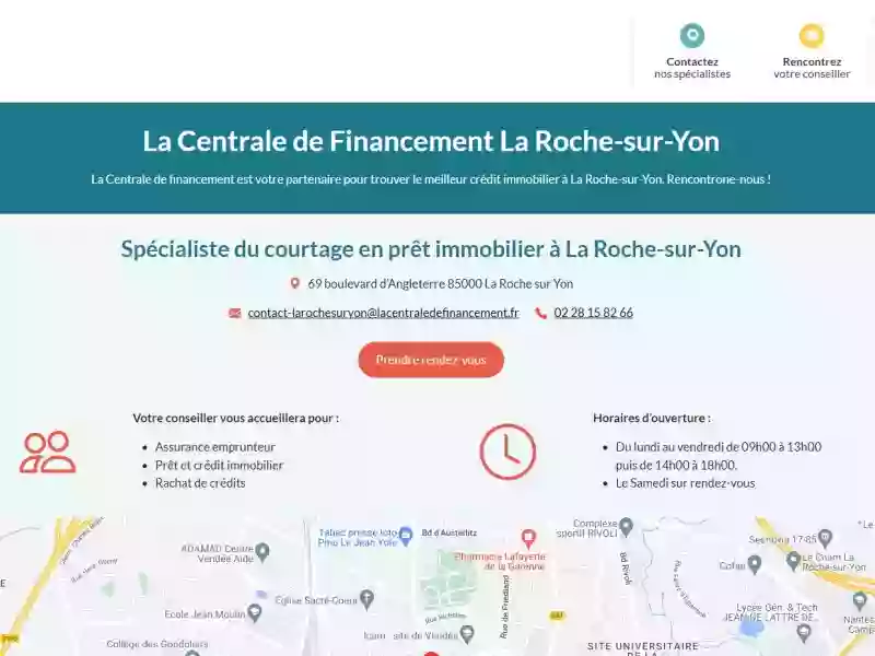 La Centrale de Financement La Roche sur Yon - Courtier en Prêt immobilier 85