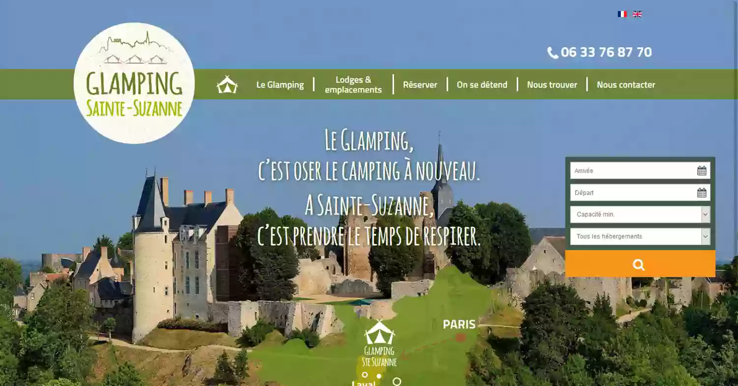 Glamping Sainte-suzanne - Camping en Mayenne