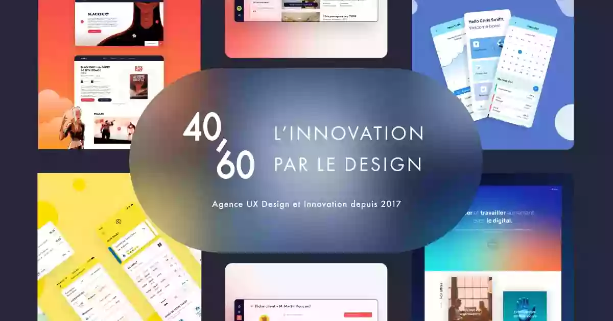 40/60 Nantes - Agence UX design & Innovation