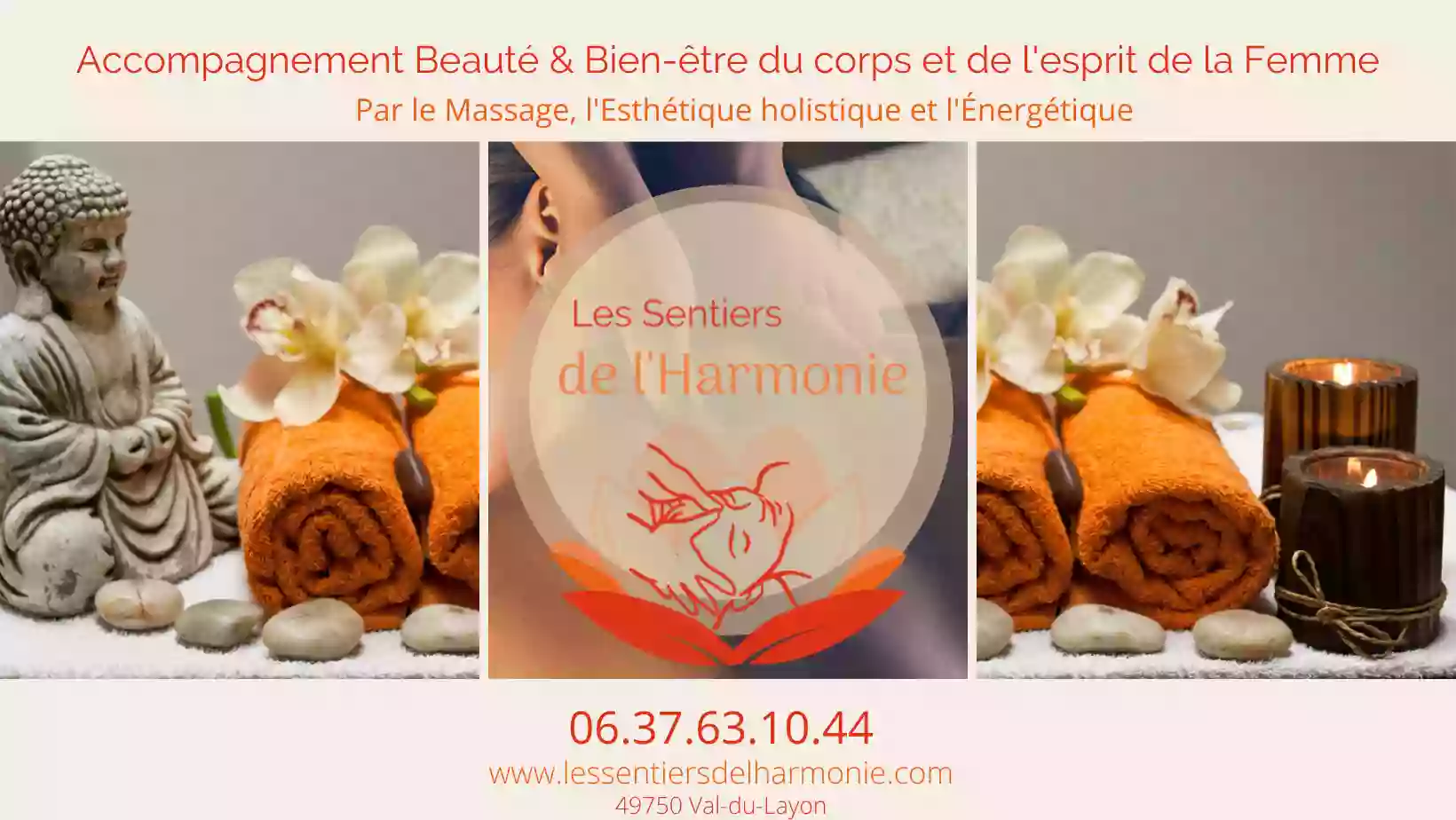 Les Sentiers de l'Harmonie - Massages, Esthétique Holistique, Énergétique & Formations