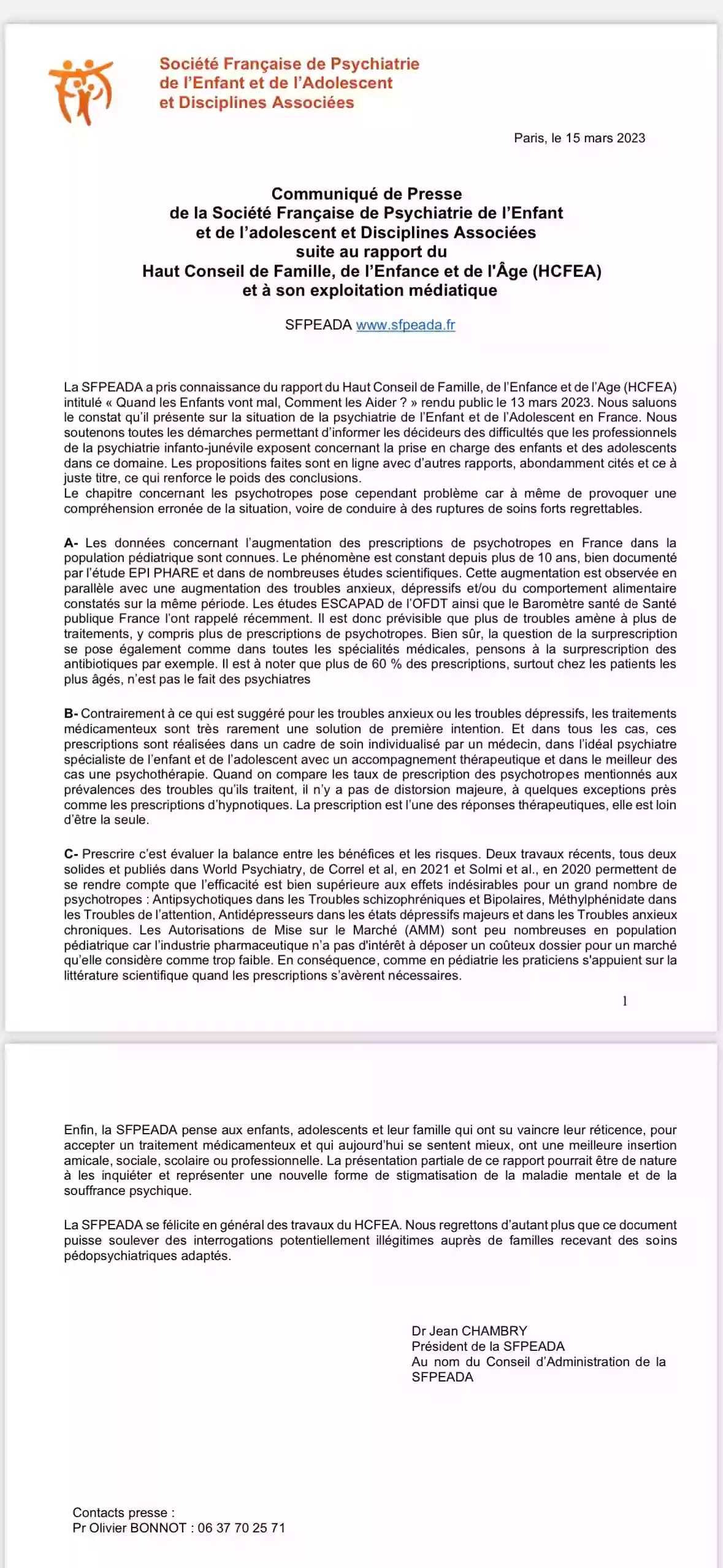 Unité Universitaire de Psychiatrie de l’Enfant et de l’Adolescent (U2PEA)