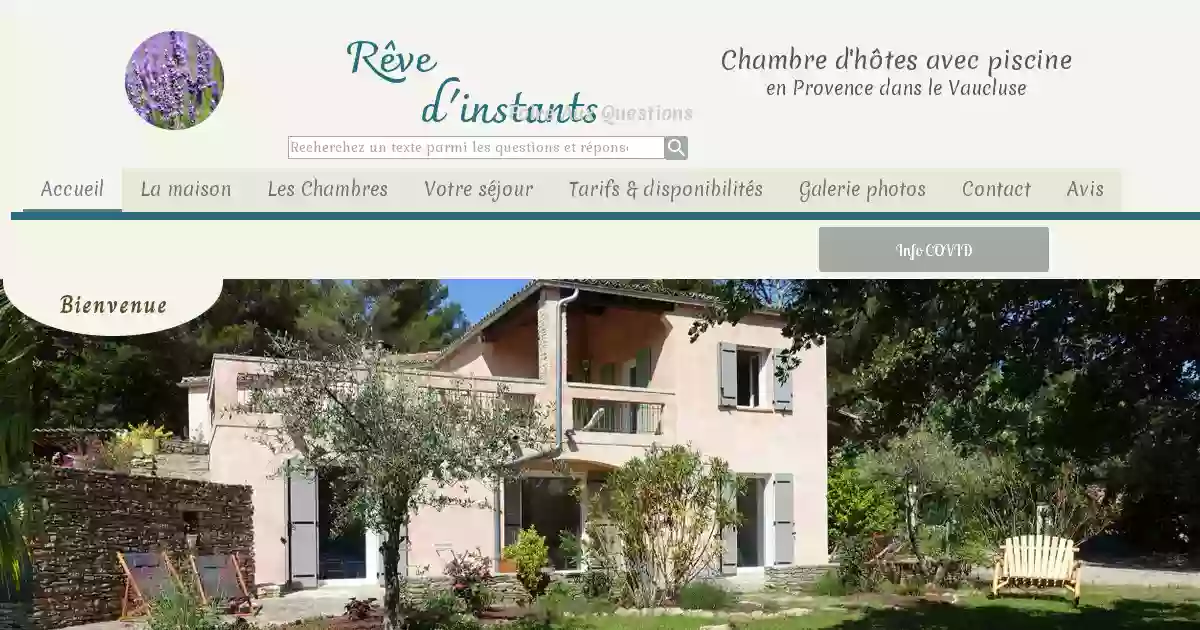 Rêve d'instants - Chambres d'hôtes