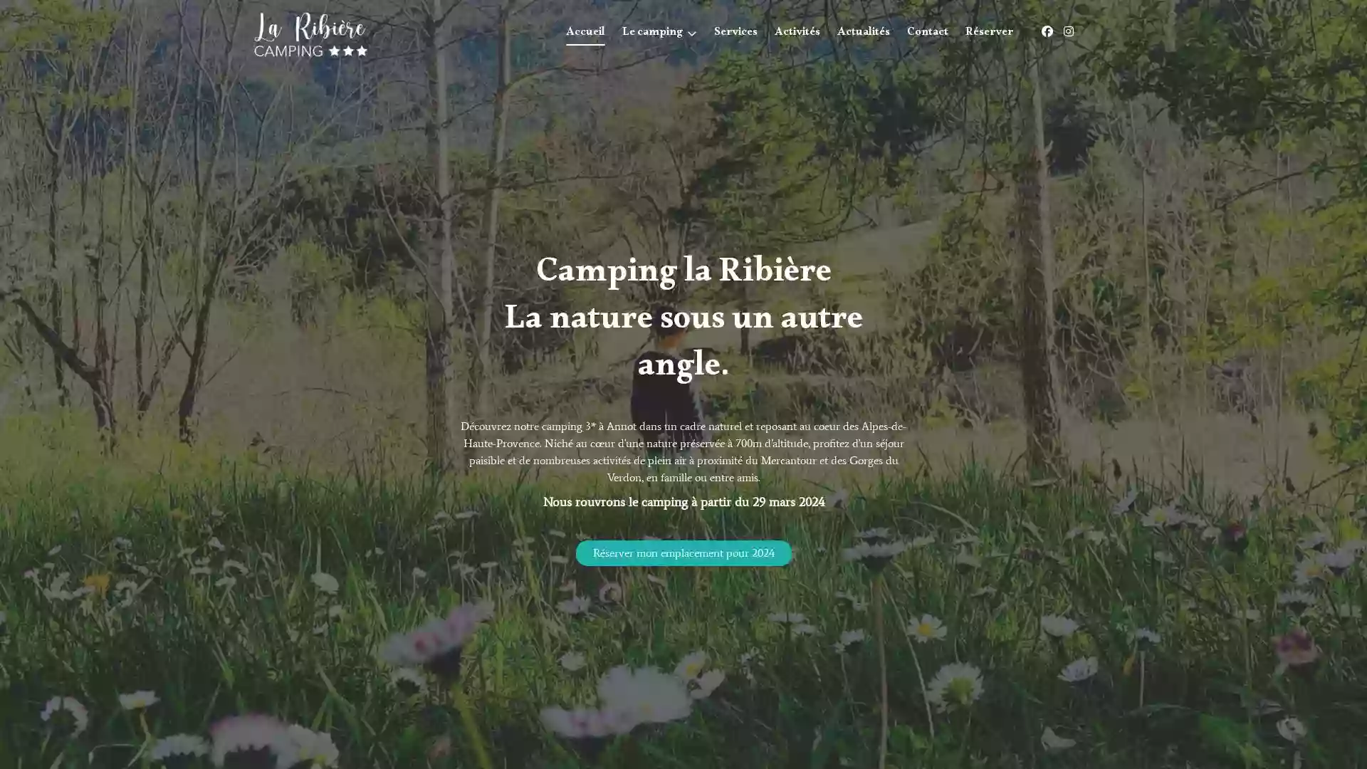 Camping La Ribière