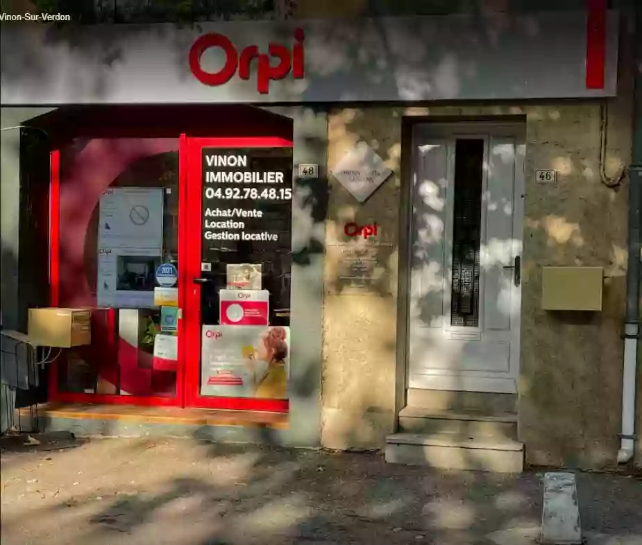 Orpi Vinon Immobilier Gestion