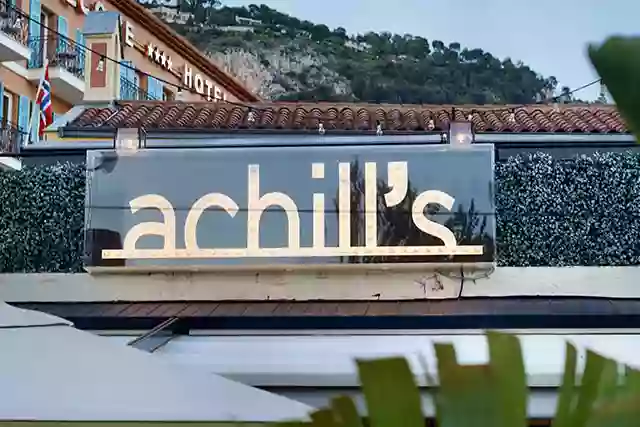 Achill's Restaurant Bar Rooftop Villefranche-sur-Mer