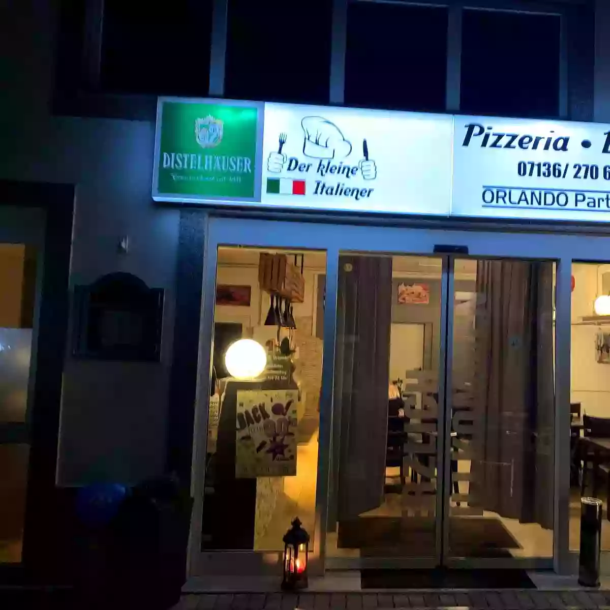 Der kleine Italiener Pizzeria und Orlando Partyservice der mobile Pizzaofen