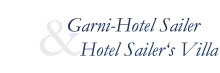 Garni Hotel Sailer