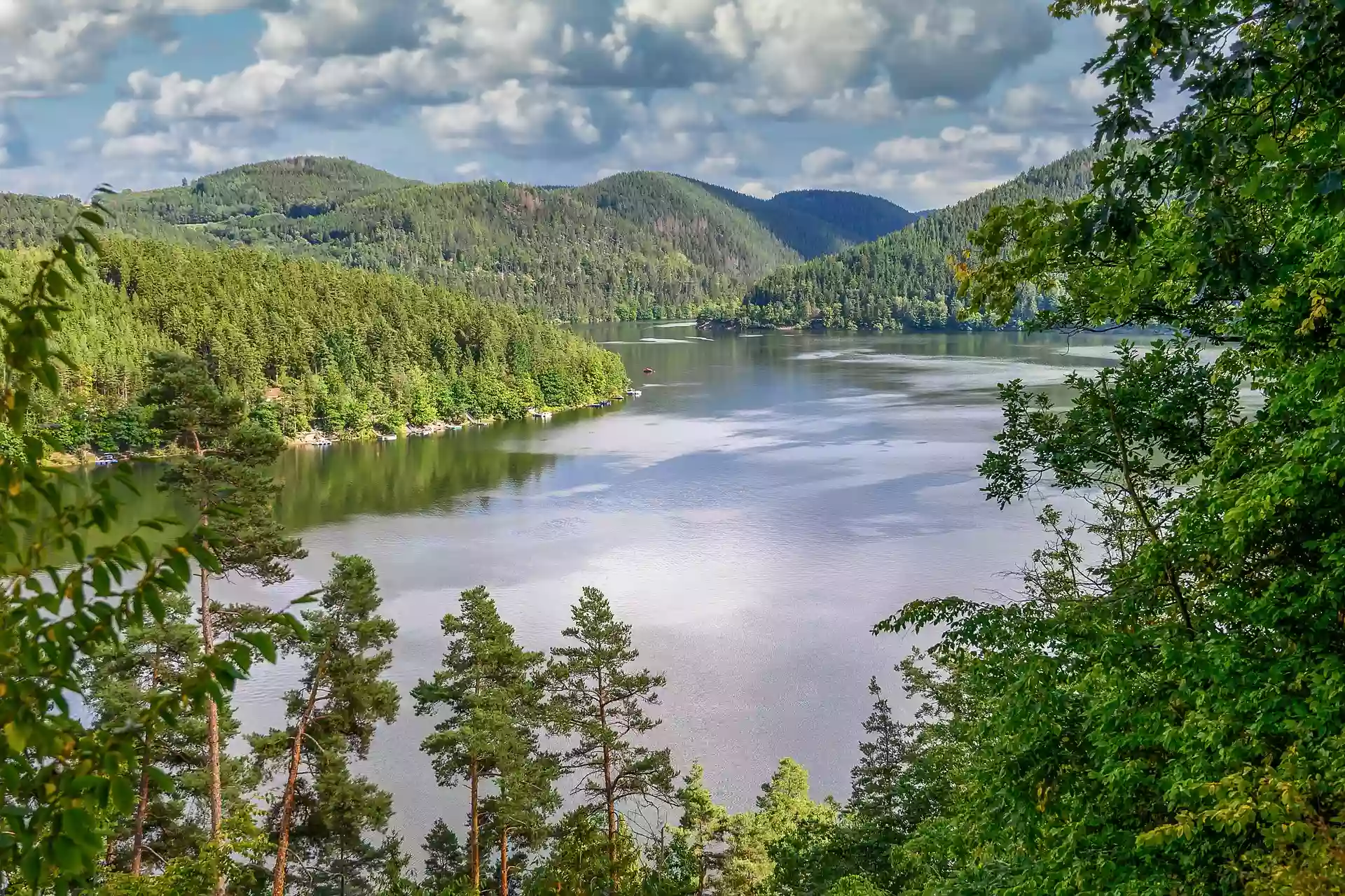 Kiosk und Bootsverleih Stausee Schömberg