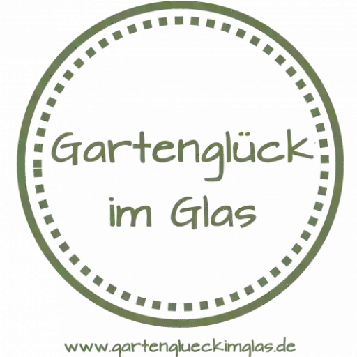 Gartenglueck im Glas