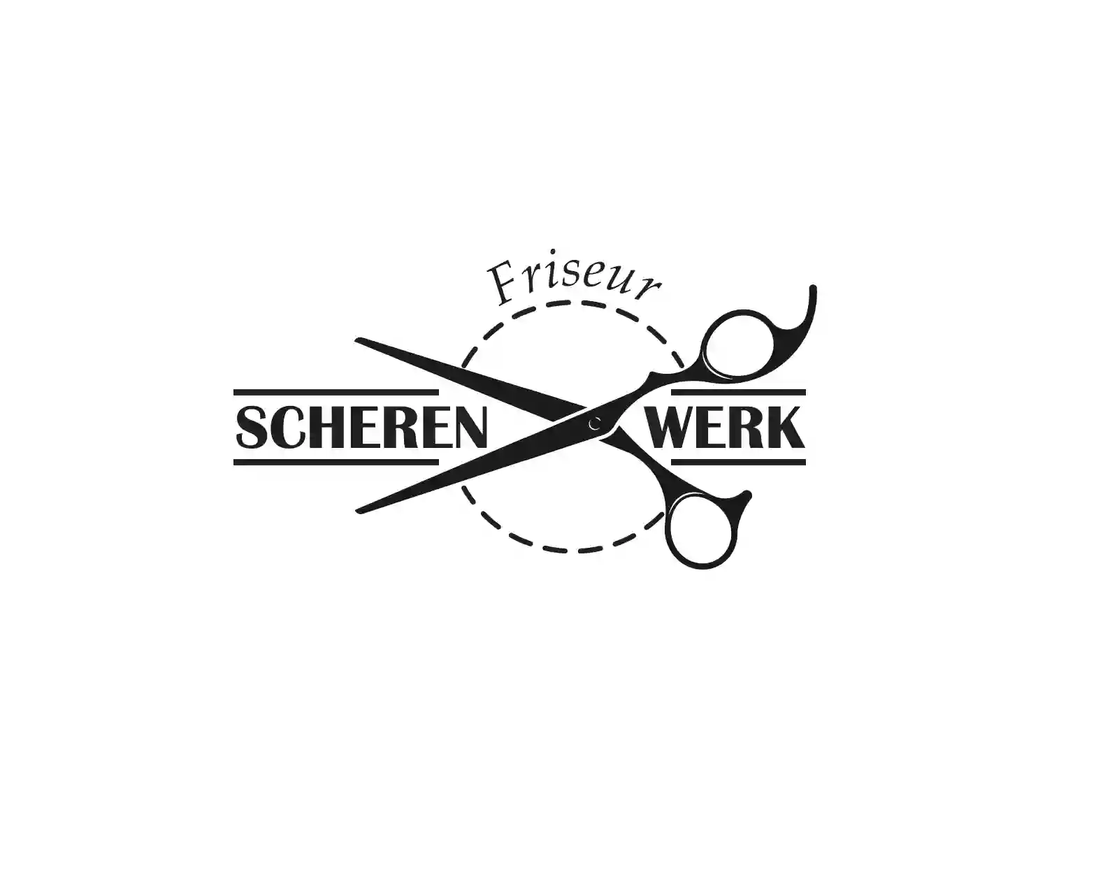 Friseur Scherenwerk