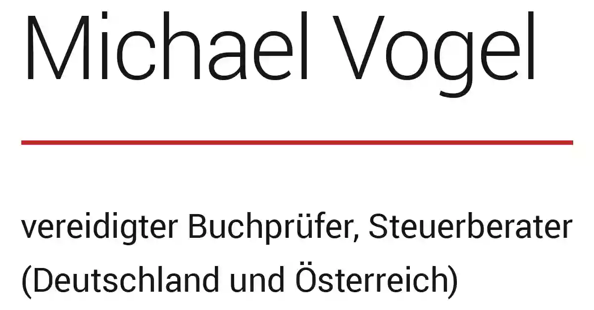 Michael Vogel vereidigter Buchprüfer, Steuerberater (Deutschland und Österreich)