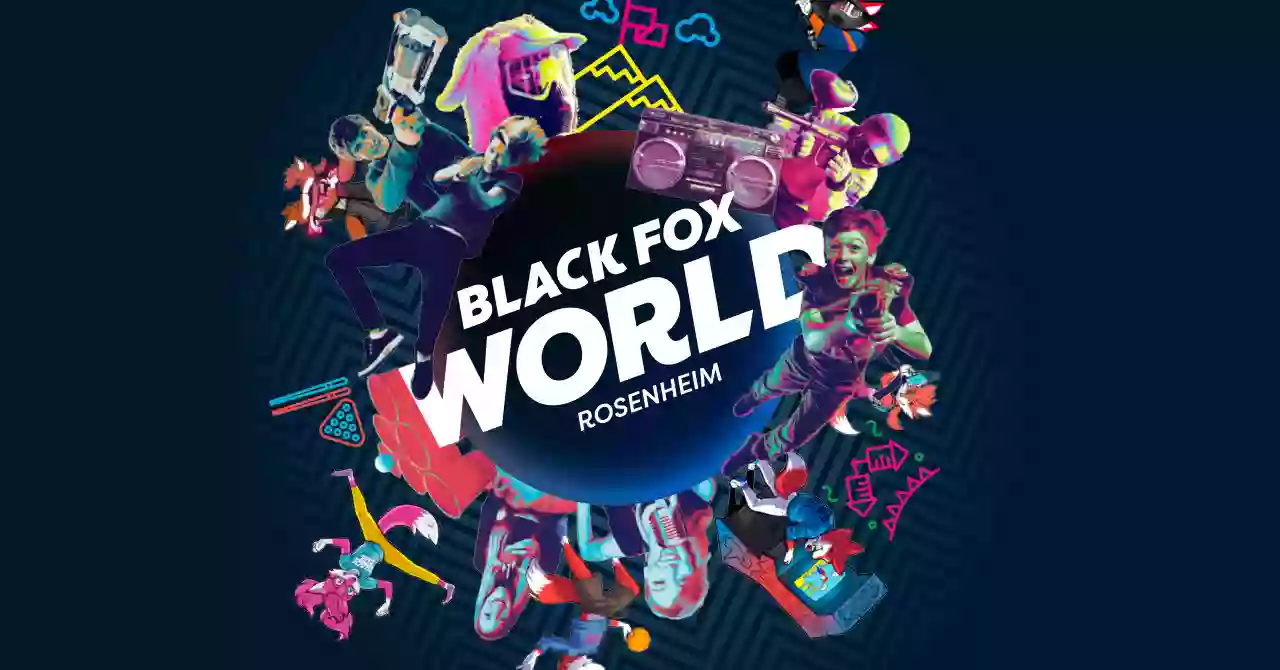 Black Fox World (Monster Hüpfburg, Lasertag, Karaoke, Escape-Rooms, Arcade, Schatzsuche, Nerf-Arena & Gastro)