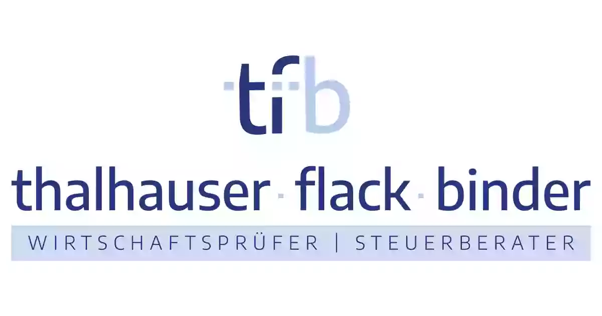 THALHAUSER FLACK BINDER PartG mbB Wirtschaftsprüfer Steuerberater