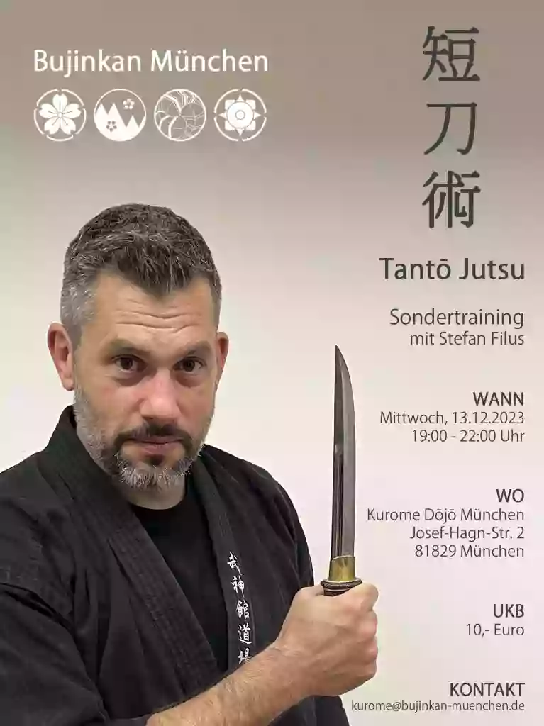 Bujinkan München | Sakura Dojo, Kurome Dojo, Ookami Dojo und Dojo Puchheim