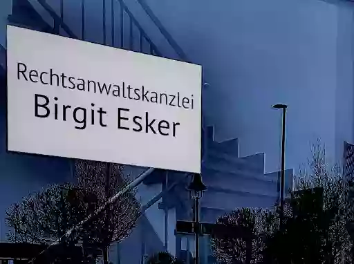 Rechtsanwältin Birgit Esker