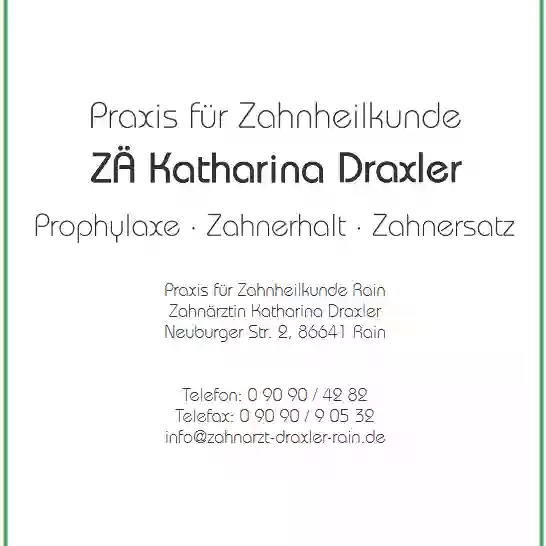 Zahnarztpraxis Rain - Zahnärztin Katharina Draxler