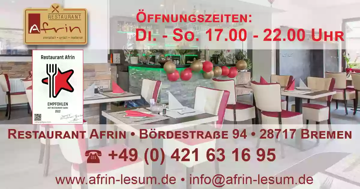 Restaurant Afrin