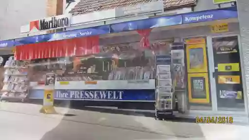 Kiosk am Bahnhof