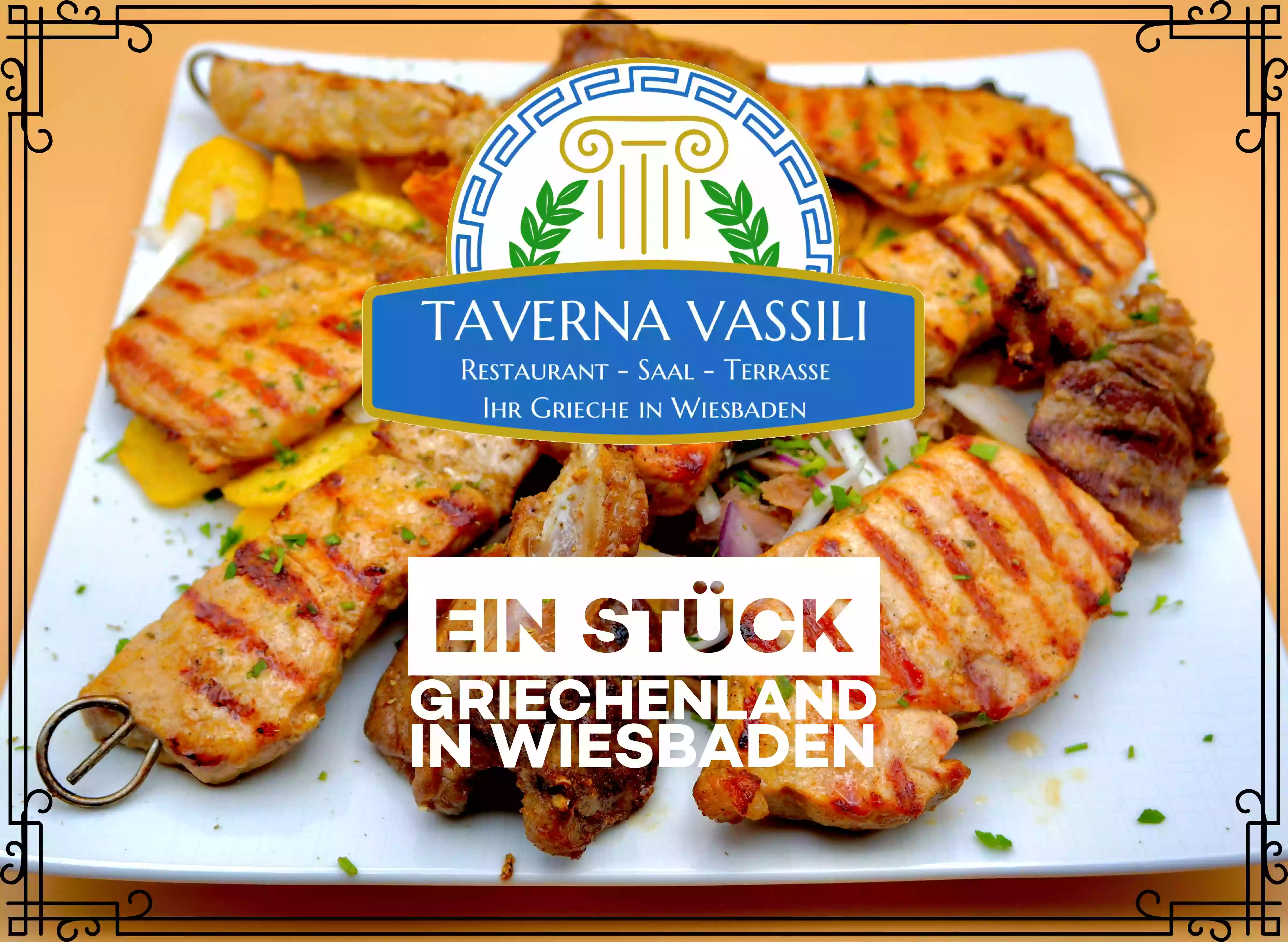 Taverna Vassili - Restaurant mit Saal und Terrasse - Ihr Grieche in Wiesbaden