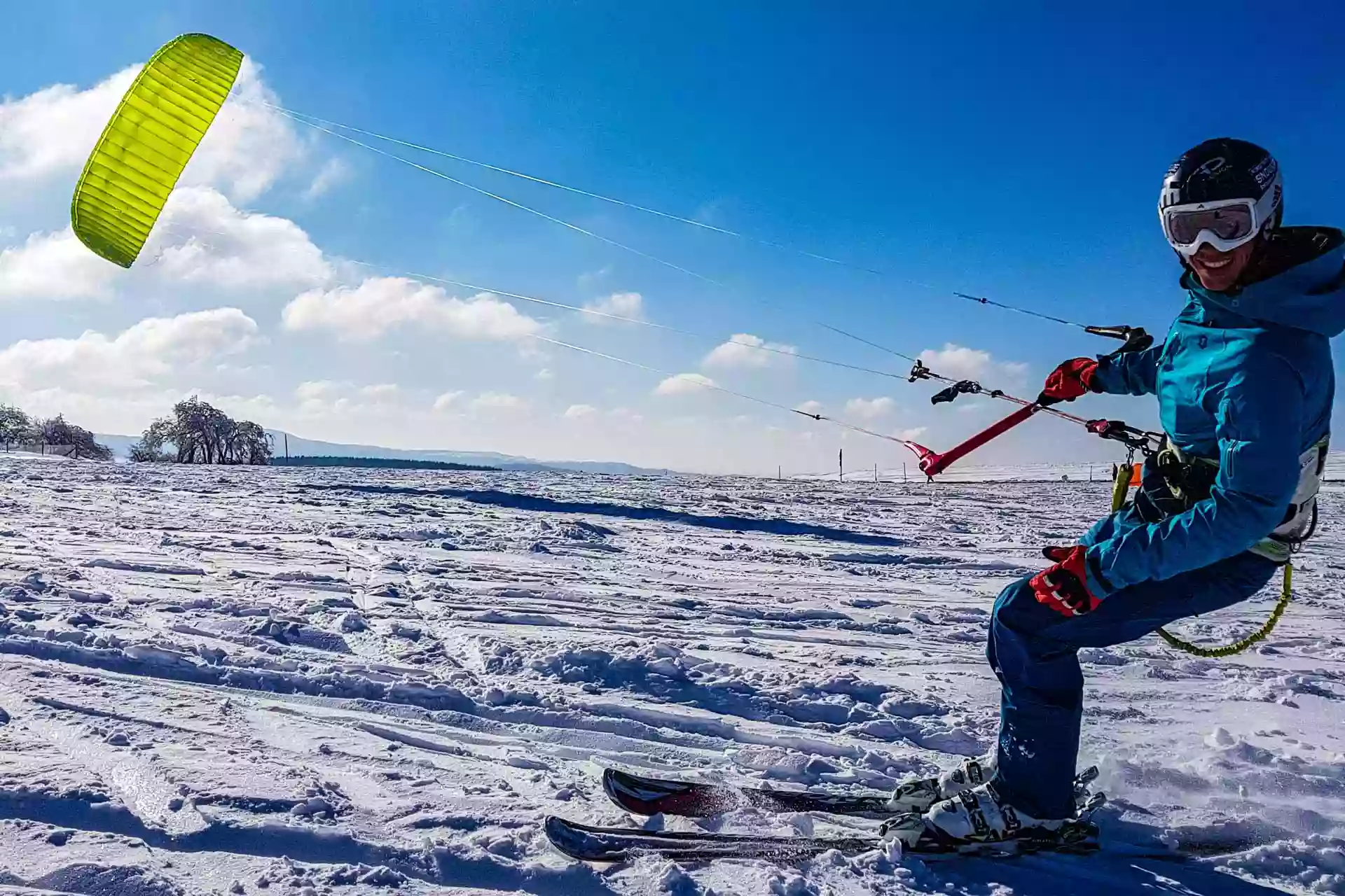 Snowkiting Wasserkuppe