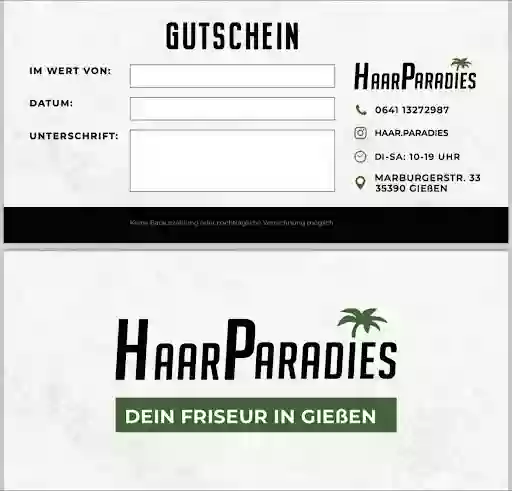 Friseur Haar Paradies