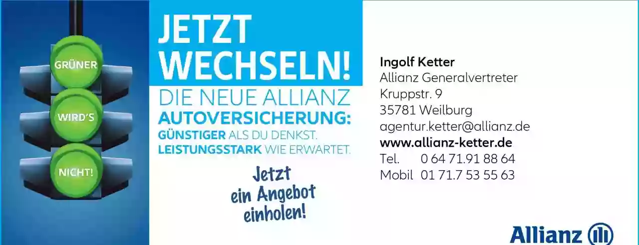 Allianz Versicherung Ingolf Ketter Generalvertretung in Weilburg