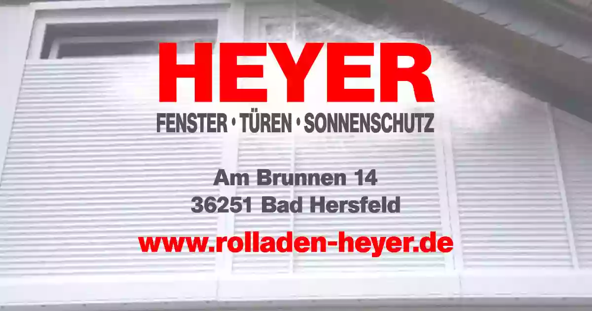 Heyer Fenster Türen Sonnenschutz