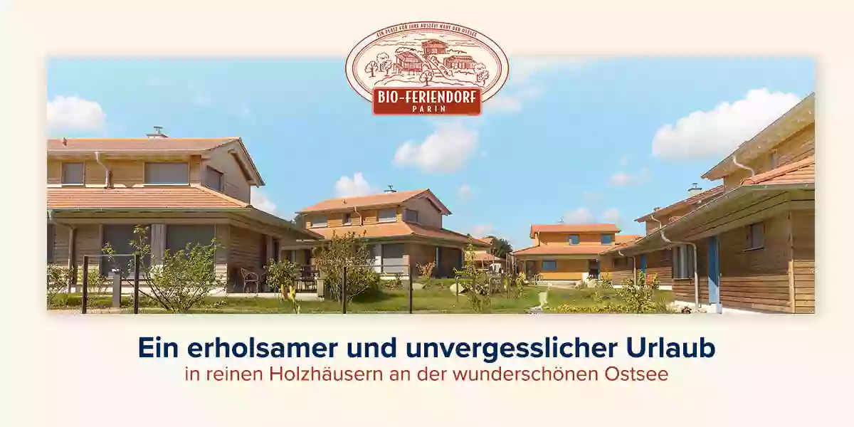 Holz-Ferienhaus Ostsee | Bio-Feriendorf Parin