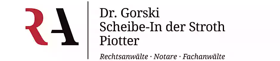 Dr. Gorski, Scheibe-In der Stroth, Piotter, Rechtsanwälte, Notare, Fachanwälte