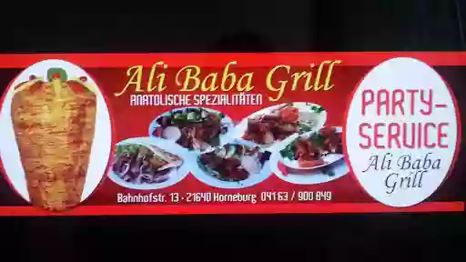 Alibaba Grill mit Kiosk