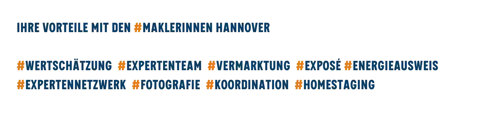 #MAKLERINNEN HANNOVER wertschätzend - engagiert - gewinnbringend