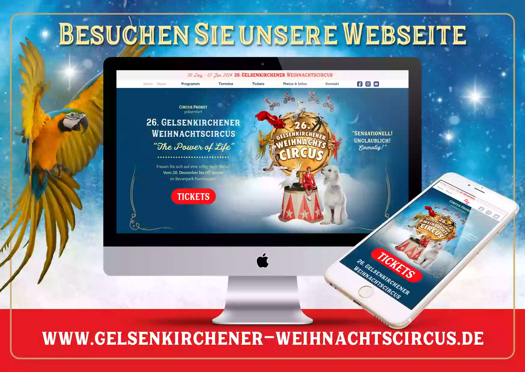 26. Gelsenkirchener Weihnachtscircus