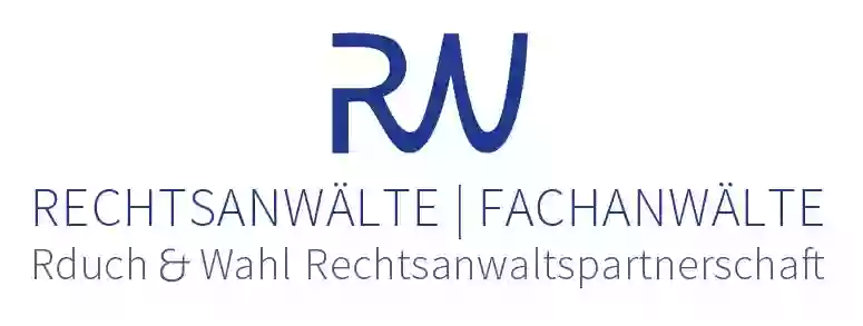 RW Rechtsanwälte | Fachanwälte Rduch & Wahl Rechtsanwaltspartnerschaft