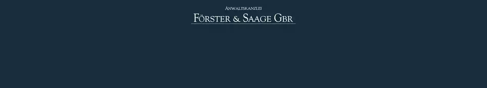 Anwaltskanzlei Förster & Saage GbR