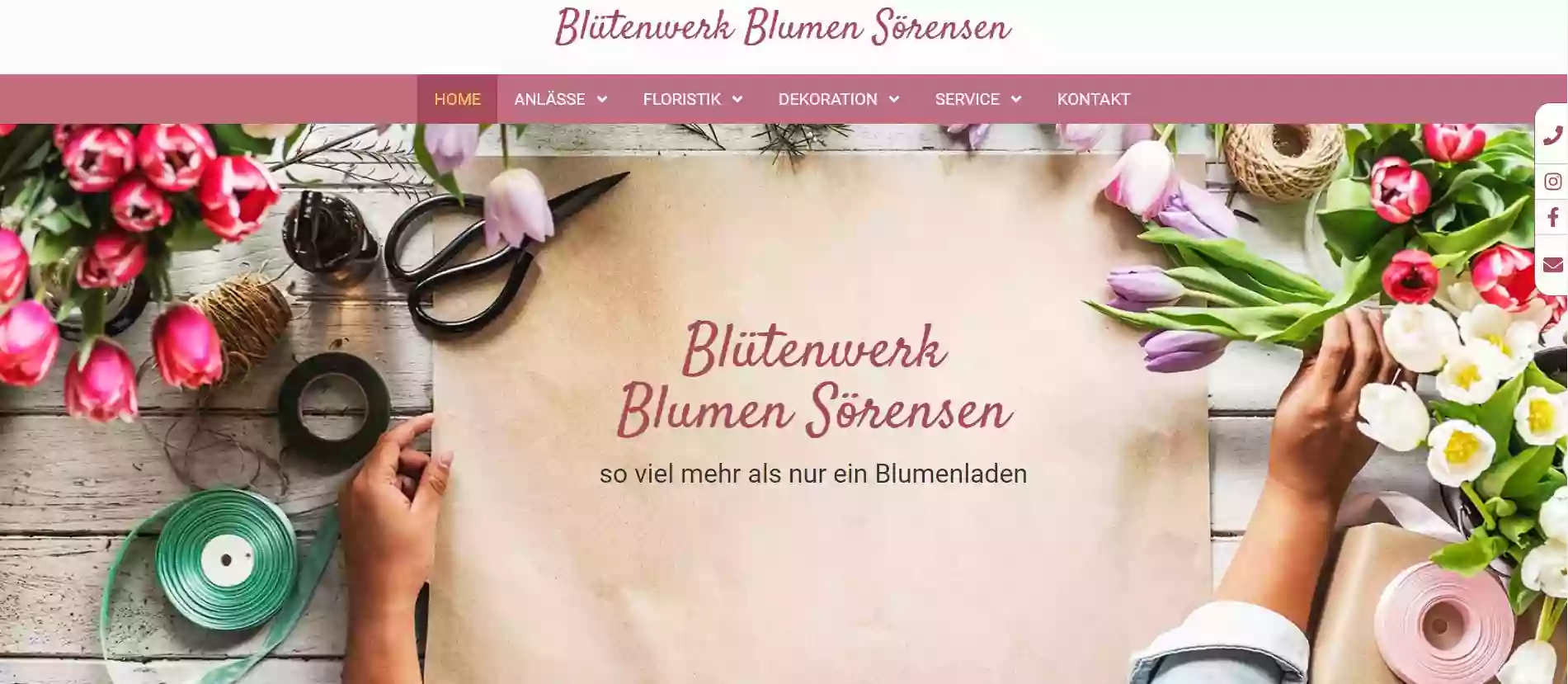 Blütenwerk Blumen Sörensen