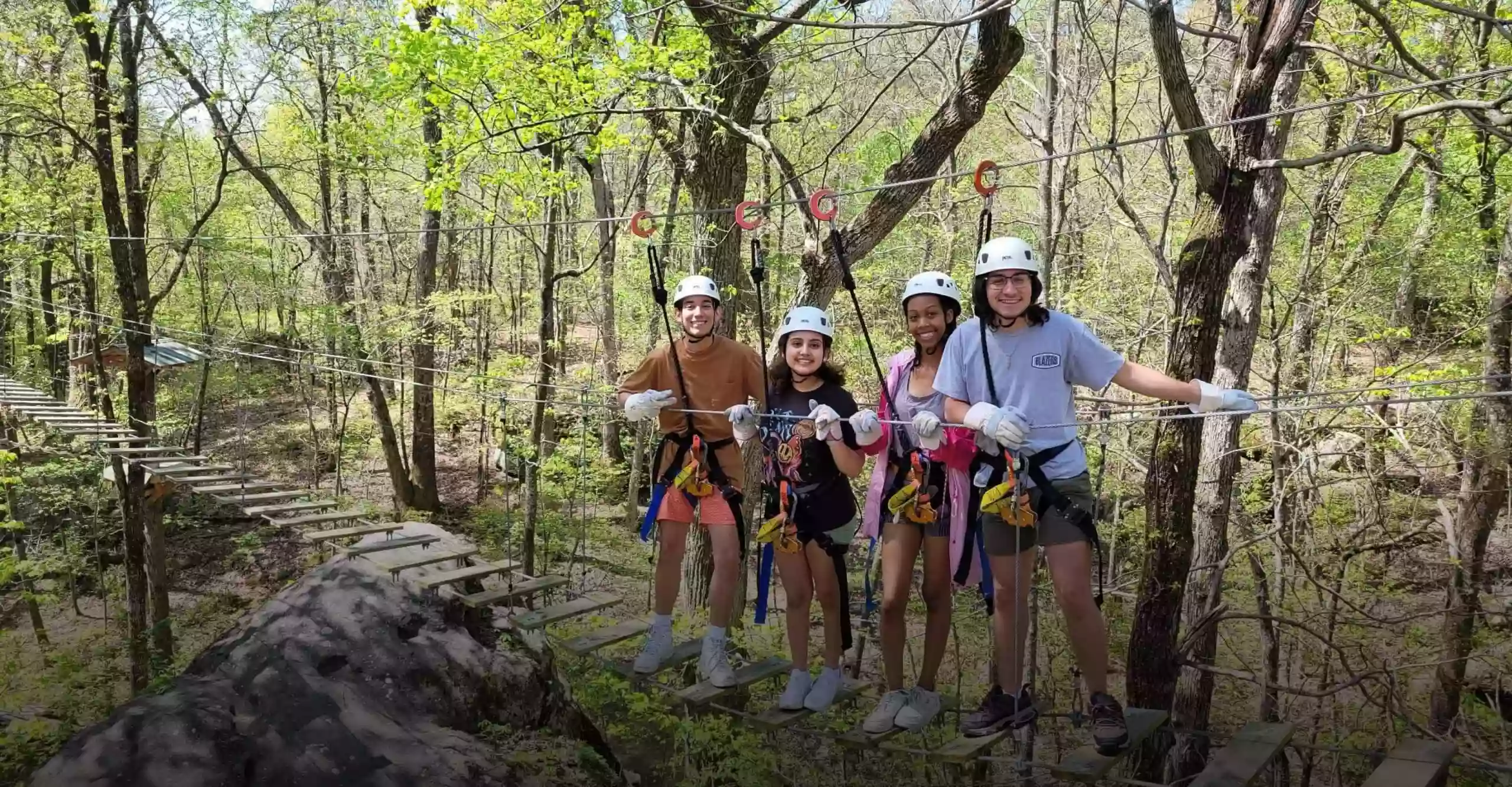 Screaming Eagle Aerial Adventures at DeSoto Falls State Park