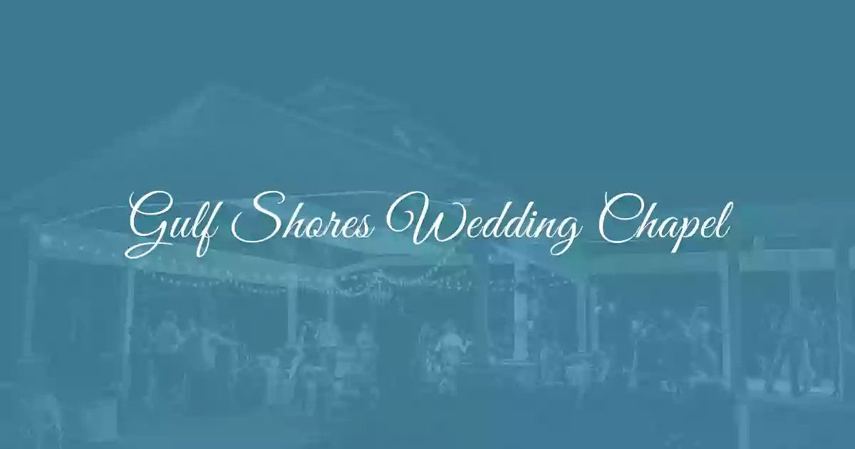 Gulf Shores Wedding Chapel