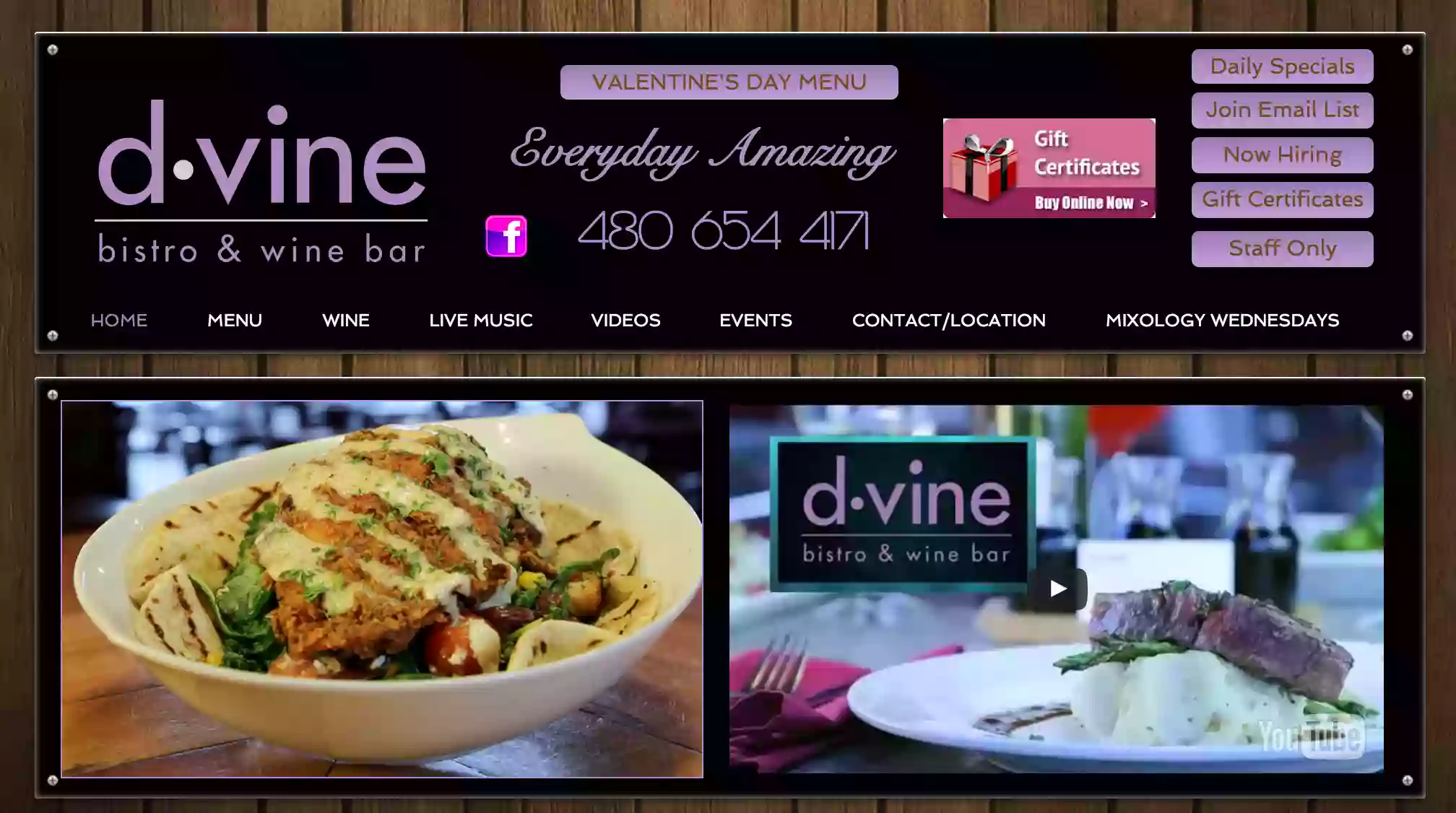 D'Vine Bistro & Wine Bar - Mesa