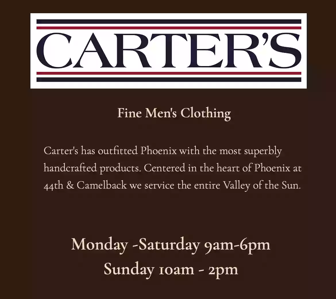 Carter's Men's Clothing